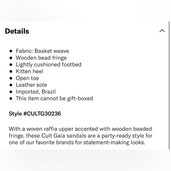 Cult Gaia Uma Heel sandals - Picture 4 of 8